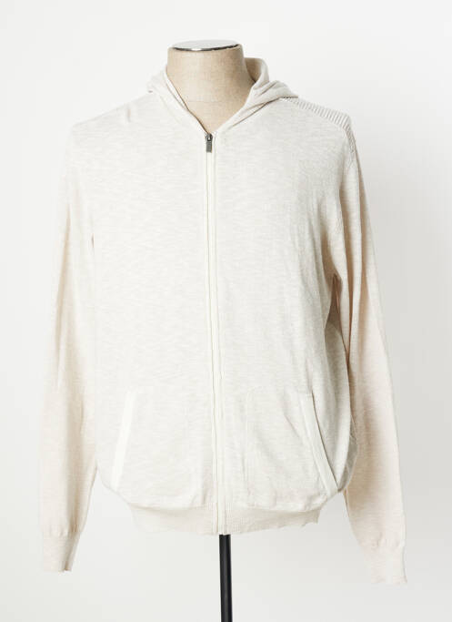 Vestă cu mâneci lungi bej DEVRED bărbat