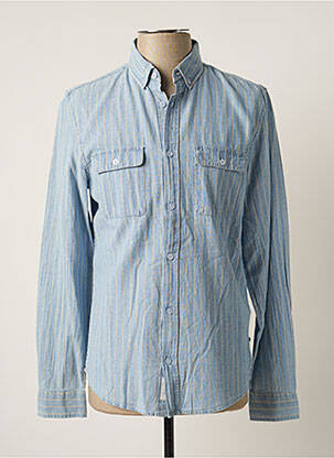 Cămașă cu mâneci lungi albastru BONOBO bărbat