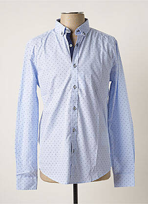 Cămașă cu mâneci lungi albastru YVES DORSEY bărbat