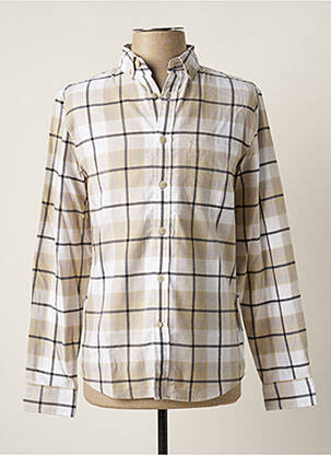 Cămașă cu mâneci lungi bej CELIO bărbat