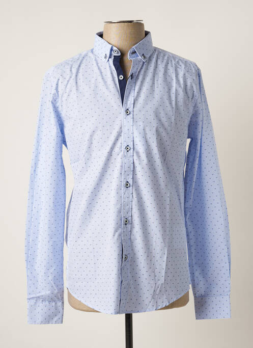 Cămașă cu mâneci lungi albastru YVES DORSEY bărbat