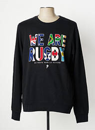 Hanorac țesătură jersey mâneci lungi negru RUCKFIELD homme