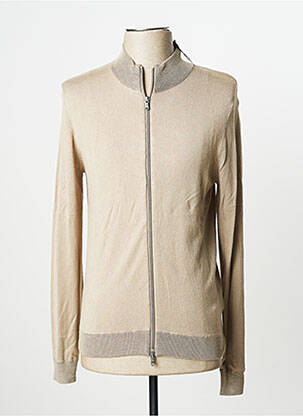 Vestă cu mâneci lungi bej DEVRED bărbat