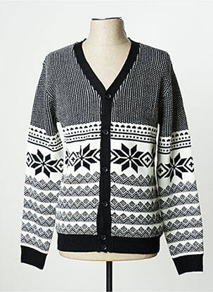 Vestă cu mâneci lungi negru SORBINO bărbat