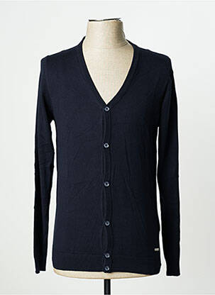 Vestă cu mâneci lungi albastru SORBINO bărbat