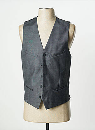 Vestă fără mâneci efect material satinat gri THE KOOPLES bărbat