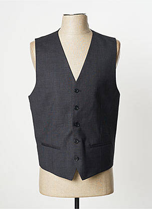 Vestă fără mâneci efect material satinat gri THE KOOPLES bărbat