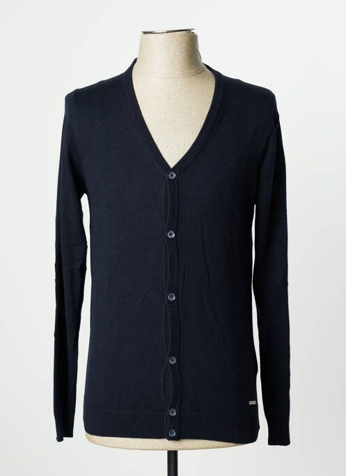 Vestă cu mâneci lungi albastru SORBINO bărbat