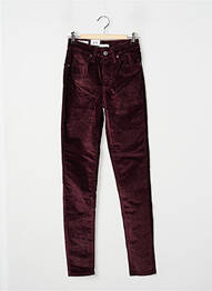 Pantalon drept elasticitate talie înaltă violet LEVIS femme