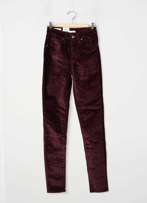 Pantalon drept violet LEVIS femeie