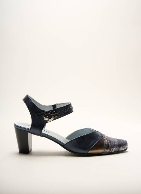 Sandale/Pantofi decupați albastru ARTIKA SOFT femeie