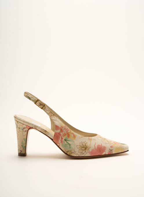 Pantofi cu toc bej SOULIERS EVELIN'S femeie