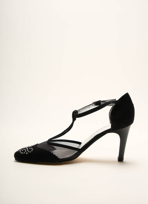 Pantofi cu toc negru AZUREE femeie