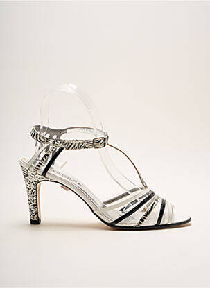 Sandale/Pantofi decupați alb AZUREE femeie