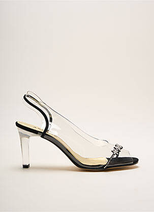 Pantofi cu toc negru AZUREE femeie