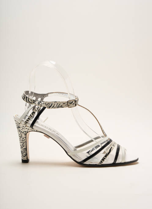 Sandale/Pantofi decupați alb AZUREE femeie