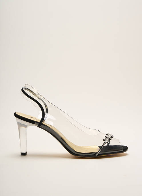 Pantofi cu toc negru AZUREE femeie