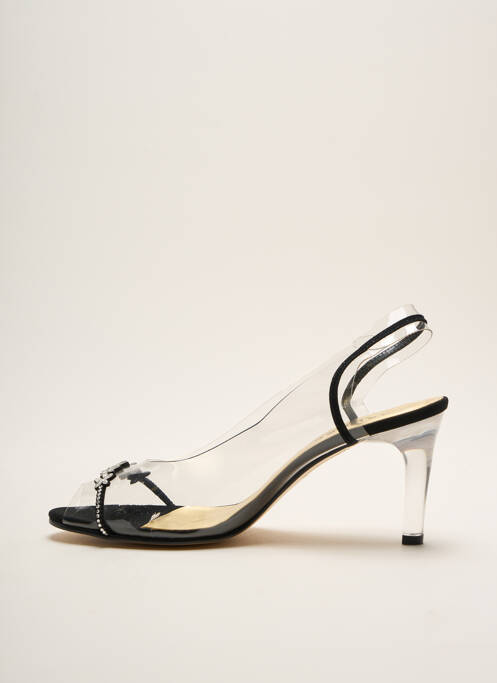 Pantofi cu toc negru AZUREE femeie