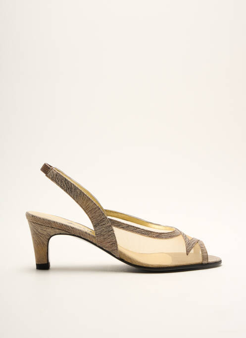 Sandale/Pantofi decupați maro AZUREE femeie