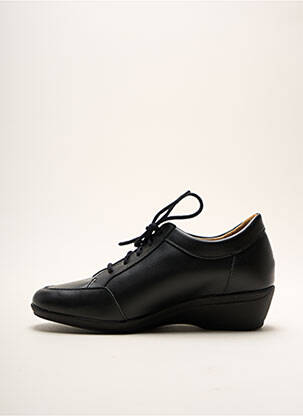 Încălțăminte de confort material neted toc de 4 la 6 cm negru LADY femeie