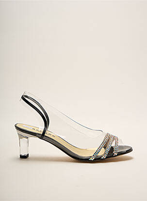 Sandale/Pantofi decupați negru AZUREE femeie