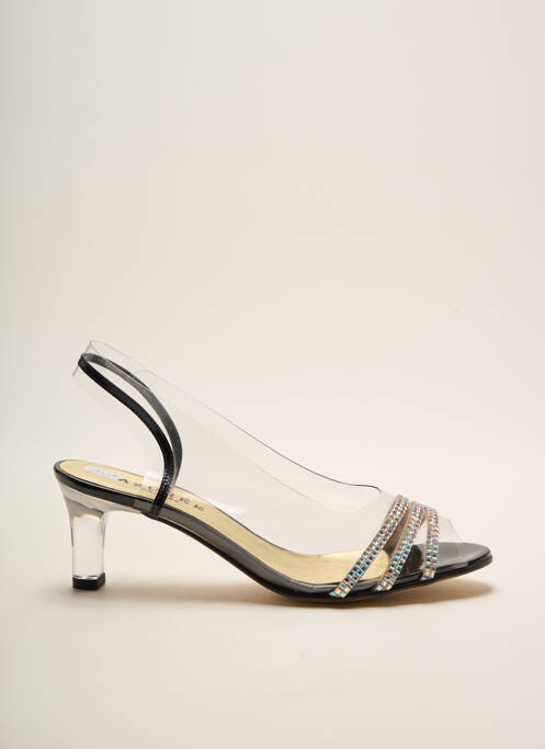 Sandale/Pantofi decupați negru AZUREE femeie