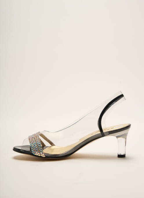 Sandale/Pantofi decupați negru AZUREE femeie