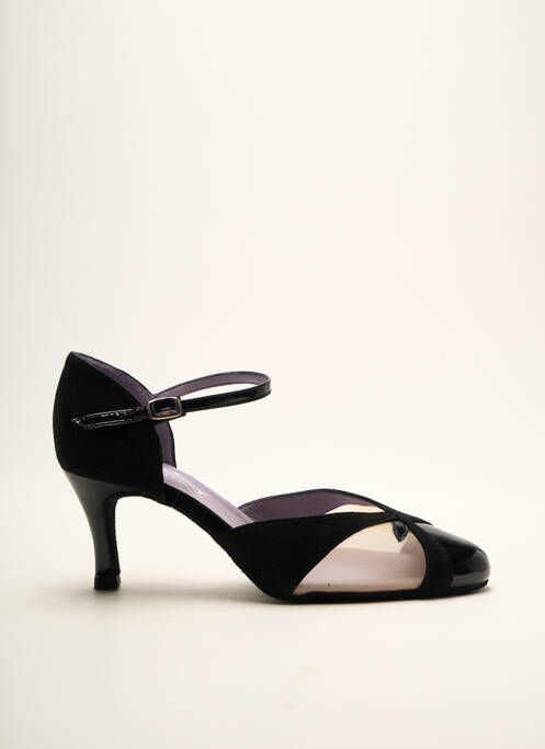 Pantofi cu toc negru MERLET femeie