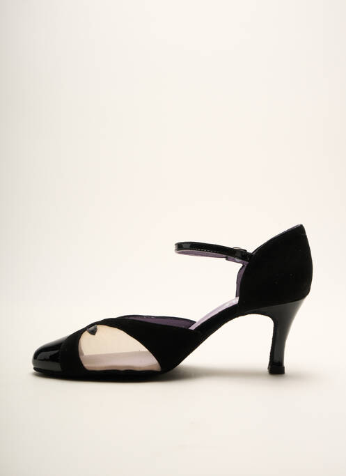 Pantofi cu toc negru MERLET femeie