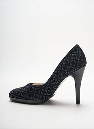 Pantofi cu toc nubuc toc de 7 la 9 cm negru PETER KAISER femeie