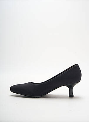 Pantofi cu toc vârf ascuțit toc de 4 la 6 cm negru BRUNATE femeie