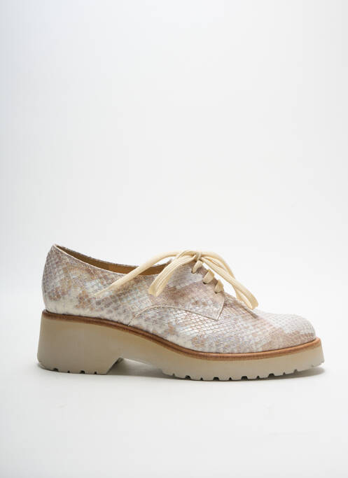 Derby-uri bej BRUNATE femeie