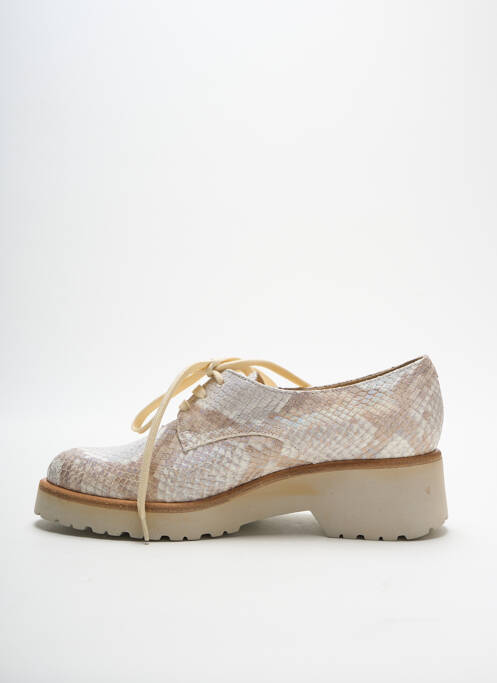 Derby-uri bej BRUNATE femeie