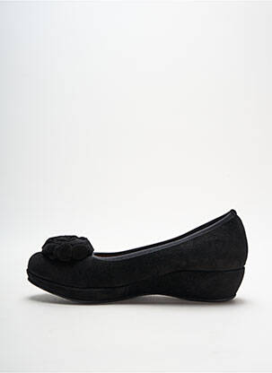 Balerine tip de talpă amortizantă toc de 4 la 6 cm negru ACCESSOIRE DÉTENTE femeie