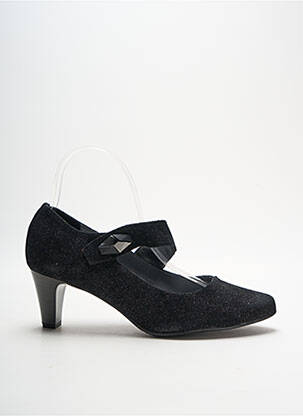 Pantofi cu toc toc de 4 la 6 cm negru ARTIKA SOFT femeie