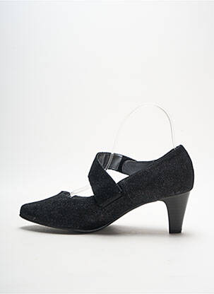 Pantofi cu toc toc de 4 la 6 cm negru ARTIKA SOFT femeie