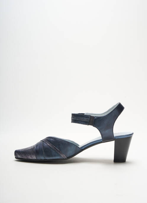 Sandale/Pantofi decupați albastru ARTIKA SOFT femeie