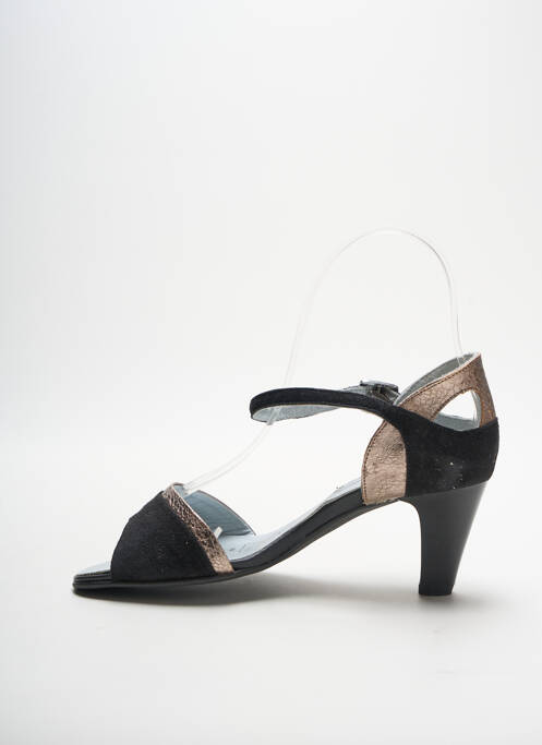 Sandale/Pantofi decupați negru ARTIKA SOFT femeie