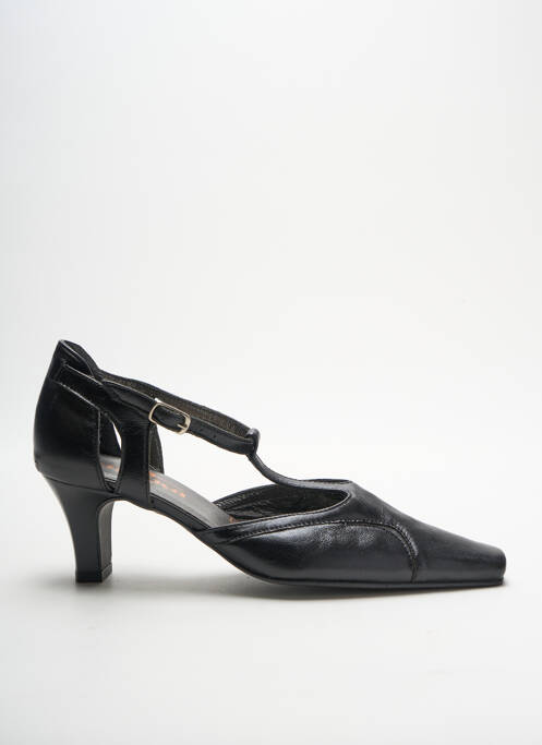 Sandale/Pantofi decupați negru ARTIKA SOFT femeie