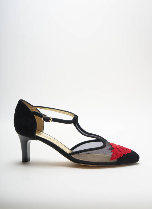 Sandale/Pantofi decupați negru AZUREE femeie