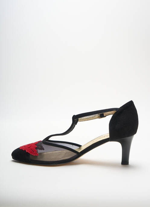 Sandale/Pantofi decupați negru AZUREE femeie