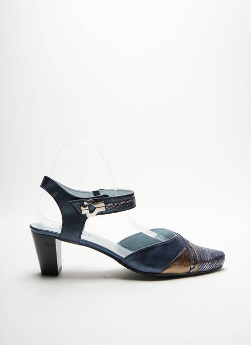 Sandale/Pantofi decupați albastru ARTIKA SOFT femeie