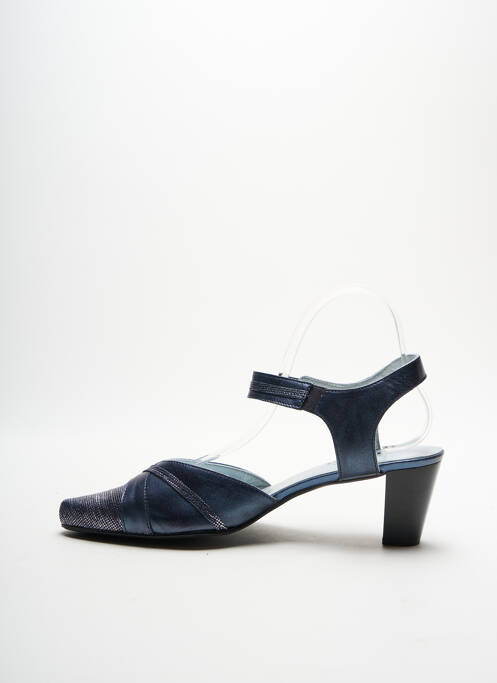 Sandale/Pantofi decupați albastru ARTIKA SOFT femeie