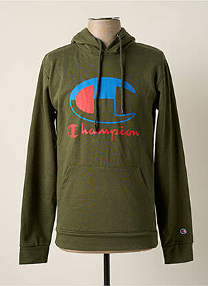 Hanorac cu glugă verde CHAMPION bărbat