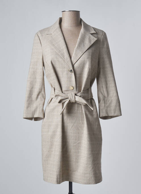 Rochie scurtă bej MORGAN femeie