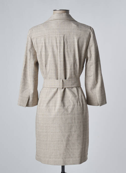 Rochie scurtă bej MORGAN femeie