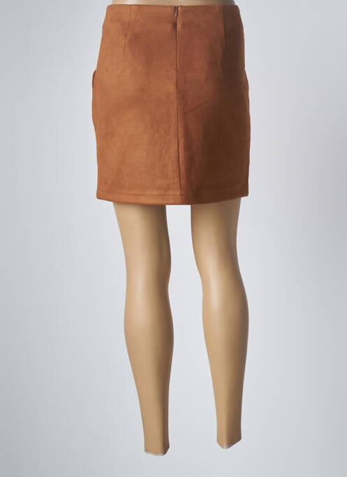 Fustă scurtă maro MAJOLICA femeie