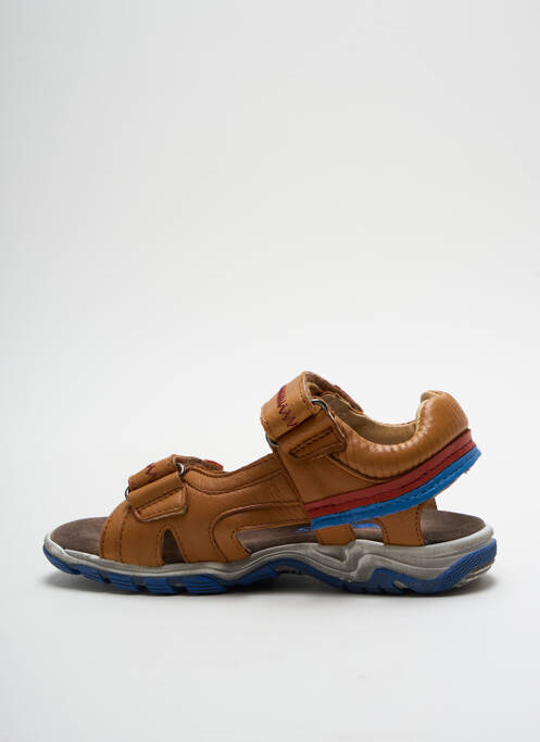 Sandale/Pantofi decupați maro ACEBOS băiat