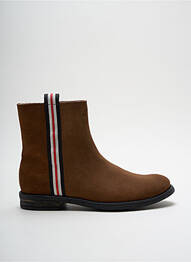 Botine/ghete nubuc toc mic maro ACEBOS fille