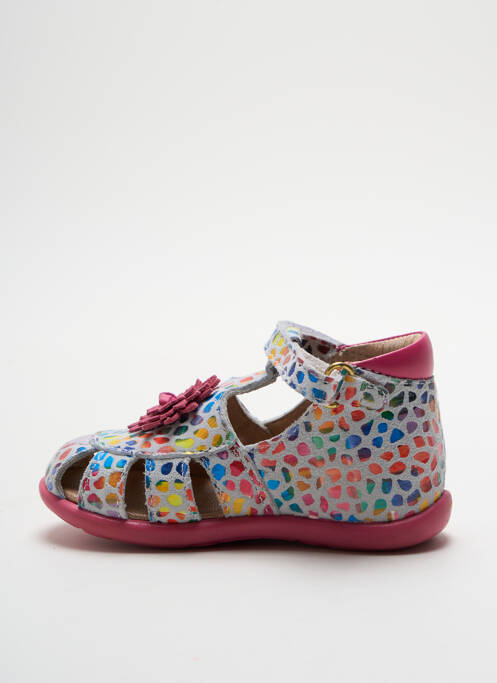 Sandale/Pantofi decupați roz MOD8 fată